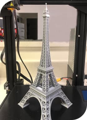 3Д модель Ейфелевої вежі